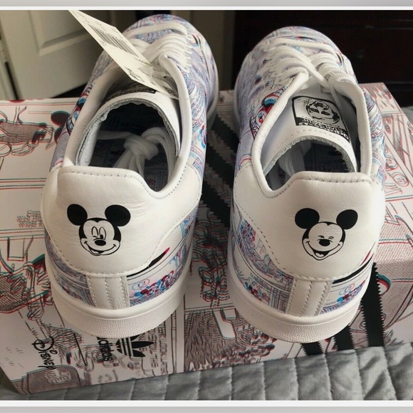 Adidas Stan Smith Mickey Mouse 3D shoes - Picture 6 of 12